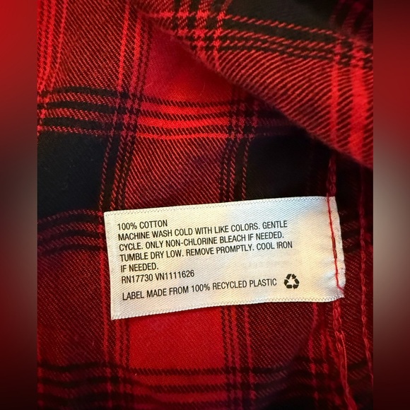 Isabel maternity plaid shirt M - Picture 4 of 8